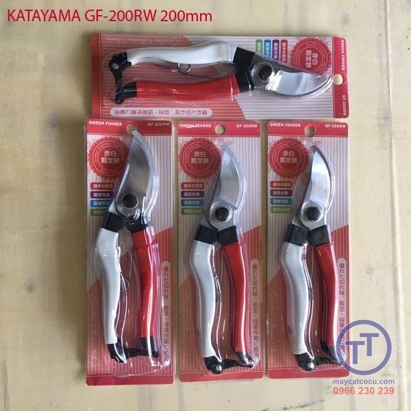 Kéo cắt cành đỏ Japan KATAYAMA GF-200RW 200mm số 16